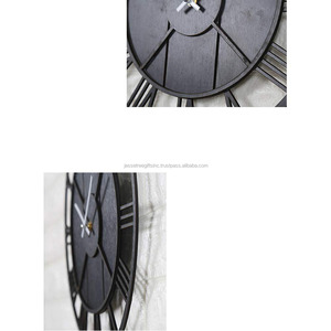 <span class=keywords><strong>Orologio</strong></span> <span class=keywords><strong>da</strong></span> <span class=keywords><strong>parete</strong></span> analogico fatto a mano in metallo con rivestimento in polvere grigia finitura fantasia Design per casa e soggiorno prezzo all'ingrosso - Product Image 5