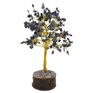 Lapis Lazuli pierre arbre Reiki pierre décor de Table arbre de vie artificiel pierre naturelle reiki guérison cristal arbre de vie cristal - Product Image 2
