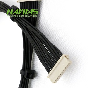 Assemblage de fil UL1061 26AWG avec câble de connecteur DF13-10S-1.25C Hirose 10 broches personnalisé pour applications électroniques - Product Image 3