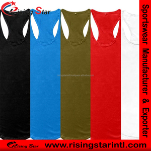 100% coton camo design hommes stringer singulet gym débardeur en gros singulet gym débardeur - Product Image 6