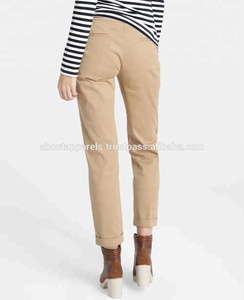 กางเกงผ้าฝ้ายทอลายทแยงสำหรับผู้หญิง,กางเกงลำลองกางเกงขายาวมีกระดุมแบบกำหนดเองกางเกงผ้าไหมใหม่ล่าสุดสำหรับผู้ชายและผู้หญิง - Product Image 3