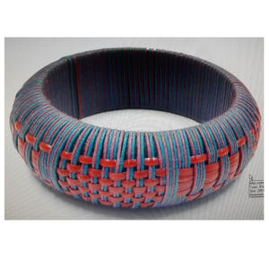 Brazalete de yute de color de la mejor calidad y brazalete de moda, brazaletes de joyería, pulseras de joyería de moda - Product Image 6