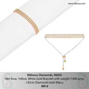 18kt Rose, Clásico 18 K chapado en oro sin decoloración de acero inoxidable liso pulsera de oro mate brazalete para las mujeres - Product Image 6