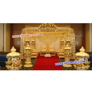 ชุดกฤษาษีทำจากใยกฤษาษีทำจากใยทองสำหรับงานแต่งงานดีไซน์ใหม่ล่าสุด - Product Image 1