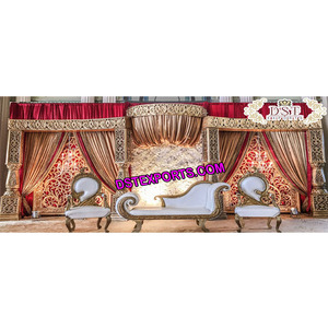 Nouvelle scène de mariage asiatique à Toronto, décorations de scène de mariage anglais, dernières tendances en matière de décorations de scène de mariage, États-Unis - Product Image 1
