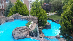 ISONEM Pintura de piscina azul de poliuretano de 2 componentes Resistente a productos químicos UV para construcción de exteriores de hoteles y aplicaciones inmobiliarias - Product Image 5