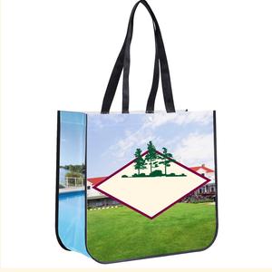 Sac de courses pratique en PP non tissé avec film BOPP mat et poignée en sangle PP, couleur et taille personnalisées, Vietnam Hoaha HOAHA - Product Image 2