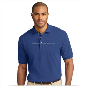 Col blanc personnalisé pour t-shirt, position du logo sur le devant, 100 % coton, écologique, anti-boulochage, coupe ample, manches courtes formelles - Product Image 5
