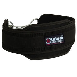 2021 Weightlifting Dipping Belt With Chain Neoprene <b>Weight</b> Lifting <b>Gym</b> Fitness Exercise - Product Image 1
