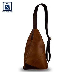 Superb Design Elegant Look Stylish Genuine Leather Backpack Bag for Men