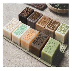 สบู่น้ำมันมะพร้าวแฮนด์เมดสำหรับความงามของการดูแลผิว,สบู่อาบน้ำสบู่ล้างมือให้ความชุ่มชื้น-Amber + 84383004939 - Product Image 5