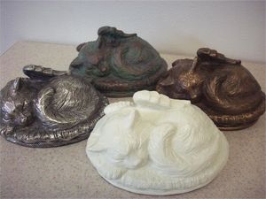 โกศโลหะใส่ศพสำหรับสัตว์เลี้ยงสุนัขเทวดาสไตล์อเมริกัน - Product Image 4