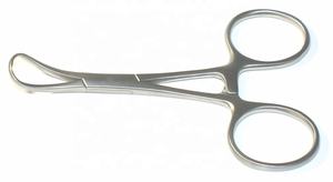 Abrazadera de toalla Backhaus de 9 cm, Instrumentos dentales quirúrgicos, fórceps médicos de acero inoxidable - Product Image 4