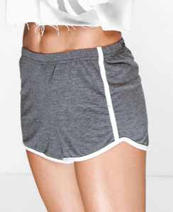 Pantalon de sport actif noir personnalisé OEM pour femmes short de sport respirant pour dames décontracté été filles butin équipement de sport - Product Image 1