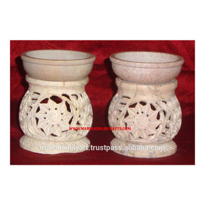 Handmade Soapstone Aroma Oil Lamp - Product Image 1