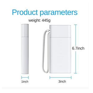 Neue Produkte <span class=keywords><strong>2025</strong></span> Netz stecker Power Banks 20000mah PD18W Schnell ladung Eingebaute 2 Ladekabel Lanyard Power Bank - Product Image 3