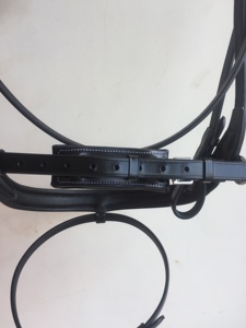 Nuevo Bridón y Cabezada Profesional para Caballo 2022, Estilo Occidental, Cuero Hecho a Mano con Logotipo Personalizado, Costuras Decorativas, Gran Venta - Product Image 3