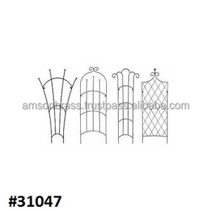 Piquet en métal Treillis décoratif de jardin Treillis de jardin décoratif classique en fer forgé Treillis de plantes d'extérieur pour la décoration de jardin à la maison - Product Image 3