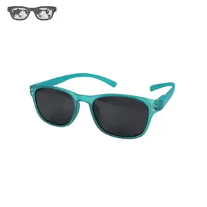 High quality long temple neon color design polarized lens sunglasses