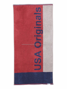 Toallas de ducha Dobby Terry con logotipo personalizado al por mayor, juego de toallas de baño para el hogar con patrón de rayas de color sólido tejido de secado rápido 100% algodón - Product Image 4