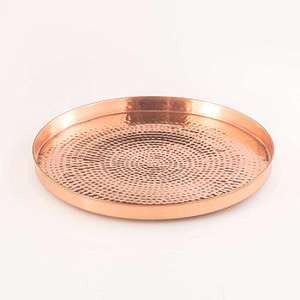 Plateau de service en cuivre pur, inoxydable - Product Image 4