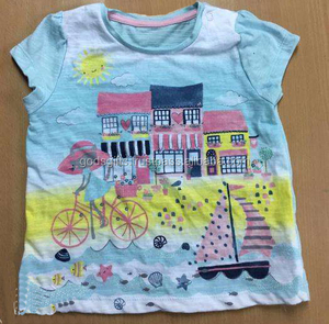Camisetas de diseño personalizado para niños, Camiseta de algodón orgánico de bambú, 160gsm, venta al por mayor, india - Product Image 4