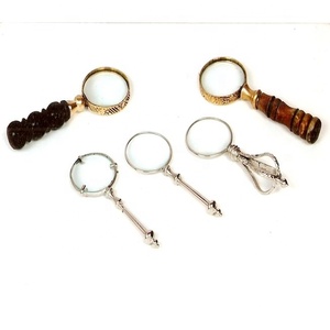 GRAN GAFAS Y ESPEJOS (Metal)-Diseño de arte moderno para sala de estar y oficina Accesorios de decoración del hogar - Product Image 4