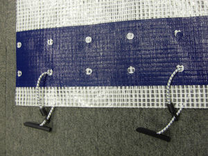 Fabrication du Vietnam 3X3 Leno Bâche de construction Bâche Leno Bâche d'échafaudage Bâche en plastique Feuille PE Bâche - Product Image 3