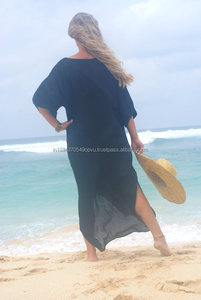 Vestido Maxi Bohemio Chic Bordado, Sensual y Atractivo, para Fiesta en la Playa, Moda Femenina, Personalizado, Estilo Hippie, Abertura Lateral, Largo y Sexy - Product Image 5