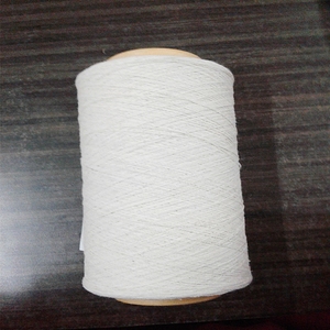 Fil à tricoter en coton/polyester 70/30 OE, faible torsion, à extrémités ouvertes, pour la fabrication de gants, tissage uniforme, bon motif brut - Product Image 1