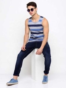 Camiseta deportiva transpirable para hombre, 100% algodón, 180gsm, alta calidad, venta al por mayor - Product Image 5