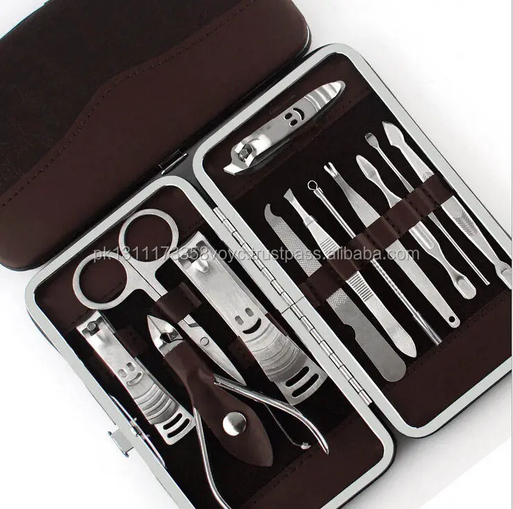 12 Cái Set Nail Cuticle Clippers Chất Lượng Cao Cleaner Thép Không Gỉ Nghề Nghiệp Pedicure & Manicure Kit Đối Với Nail Công Cụ Chăm Sóc