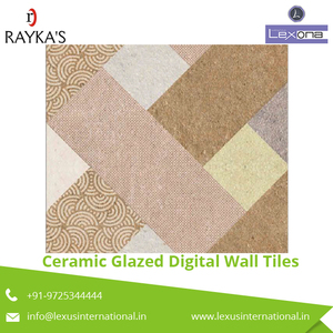 Carreaux de marbre numérique de style bois émaillés en céramique de qualité supérieure pour l'extérieur Isolation thermique classique moderne pour les cuisines de salles de bains - Product Image 2