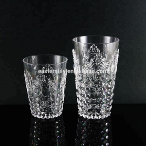 Vaso clásico de plástico para interiores de 15oz, PS SAN como acrílico, sin BPA, vasos y decoración sostenibles - Product Image 2