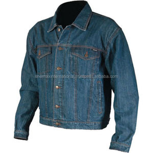 Shemax-chaqueta vaquera para moto, con protectores - Product Image 1