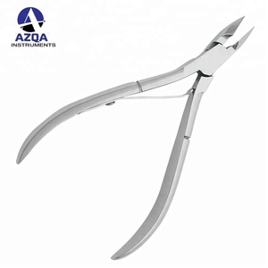 Coupe-cuticules à ongles, lames inclinées et tranchantes, acier inoxydable, joint de serrage, coupe-ongles professionnel pour manucure et pédicure - Product Image 4