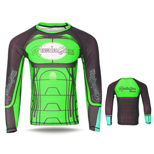 เสื้อรัดรูปแขนยาวสำหรับวัยรุ่นสีพื้นเสื้อรัดกล้ามเนื้อสำหรับใส่ไปยิมออกแบบได้เอง - Product Image 6