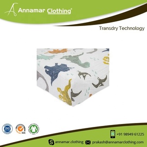 Organic Cotton Fitted Crib <b>Sheet</b> India Toddler Soft Organic Cotton <b>Sheet</b> 100% <b>Bamboo</b> Baby Crib - Product Image 2