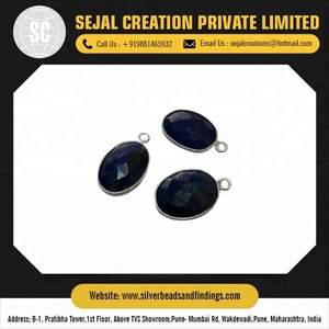 Custom 925 Silver Earrings with Blue Crystal Bezel Gemstone Trendy <b>Flower</b> Pattern Gold Plated Jewelry for Engagement - Product Image 3