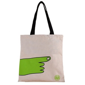 ถุงผ้าแคนวาสแบบหนาสำหรับซื้อของใช้ในร้านขายของชำกระเป๋าผ้าคอตตอนธรรมชาติ - Product Image 6