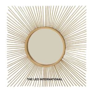 Iron Metal Square Shape Gold Finished Wall <b>Mirror</b> Modern Fancy Style Luxury Home Accent Decorative Wall <b>Mirror</b> - Product Image 1