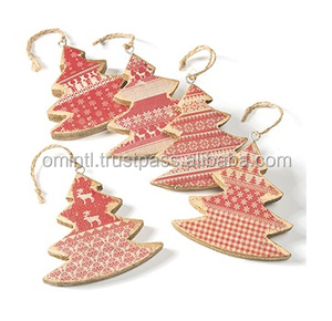 Venta directa de fábrica Último diseño Adornos de decoración navideña de alta calidad Tamaños de 14 cm - Product Image 1