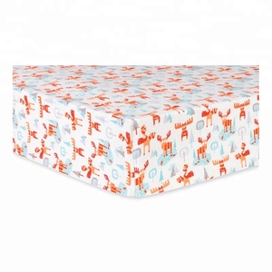 Custom Size Good Quality Organic Baby Crib Sheet India - Product Image 6