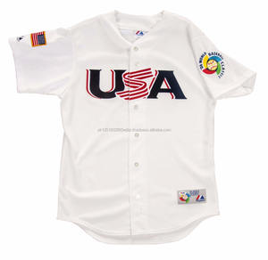 Camiseta de Béisbol Tradicional de Moda, Impresión por Transferencia de Calor de Alta Calidad, Transpirable, Tallas Grandes, Manga Corta - Product Image 5