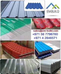 Tuiles de toit enduites en pierre en métal, feuilles de profil de tuile, feuilles de toit de conception de tuile - Product Image 4