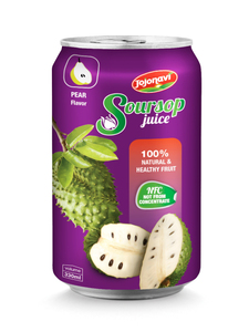 Zumo de Guanábana con sabor a aguacate, lata esterilizada de 330ml, marca JOJONAVI, puré de frutas saludable, recién exprimido, Kosher, HACCP, ISO - Product Image 4