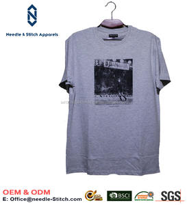 Tela de hilo de algodón peinado, fabricante promocional de fabricante OEM, logotipo de impresión personalizada, Camiseta deportiva para correr - Product Image 6