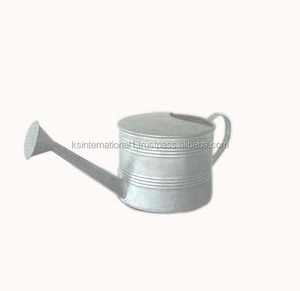 Arrosoir de fleurs galvanisé en métal, grand format, pour arrosage de jardin, couleurs, vente en gros - Product Image 1