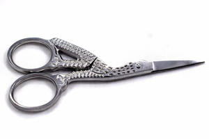 Ciseaux à broderie à œil Vintage en acier inoxydable, outil classique de couture sur mesure, de Style Vintage, nouveaux ciseaux à oiseaux - Product Image 4