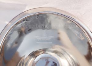 Bañeras de cobre y níquel, bañera de remojo con Pedestal, bañeras y bañeras de Material de cobre puro hechas a mano 100%, bañeras sólidas - Product Image 6